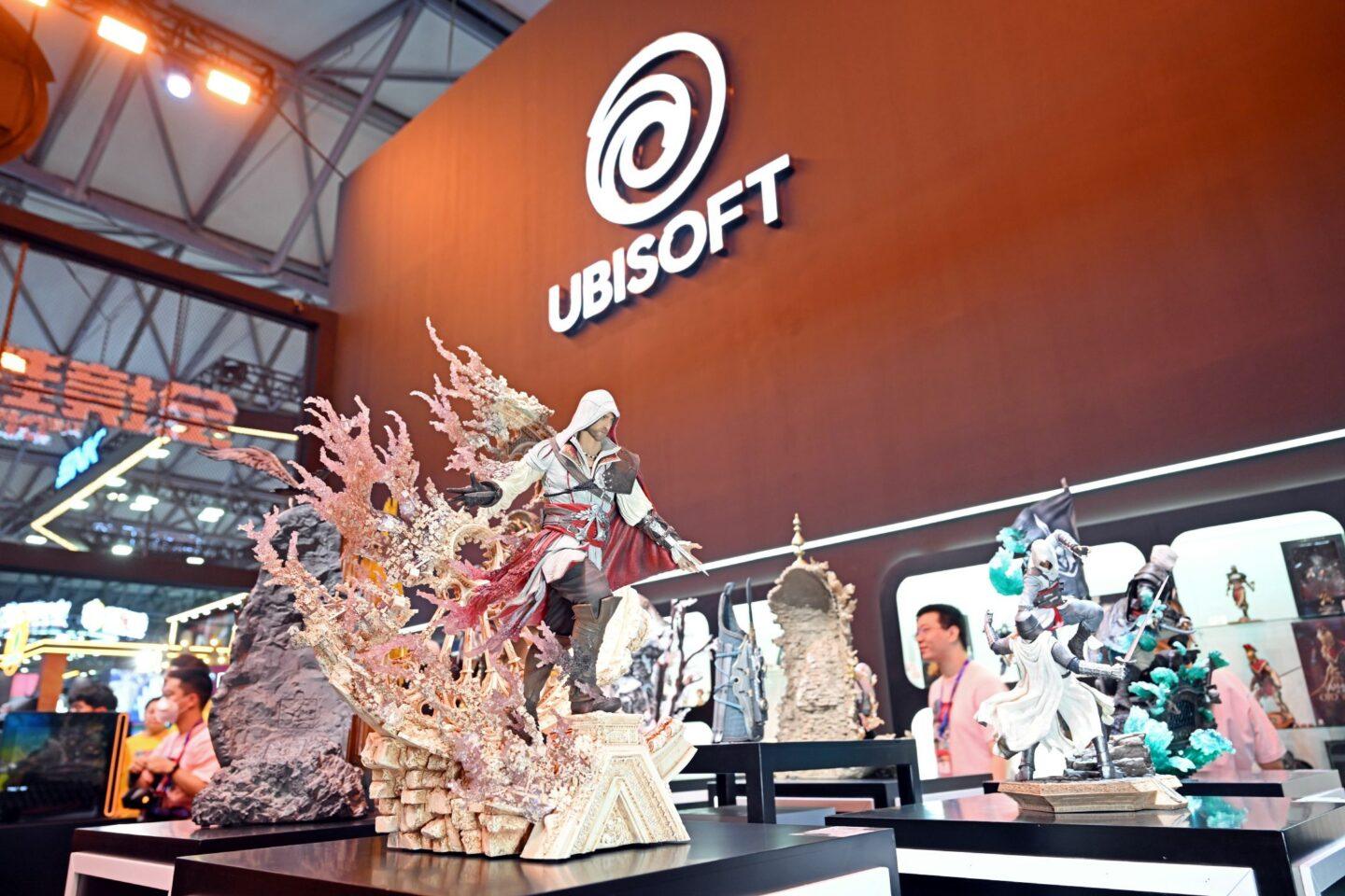 Stoisko Ubisoft na targach w Szanghaju
