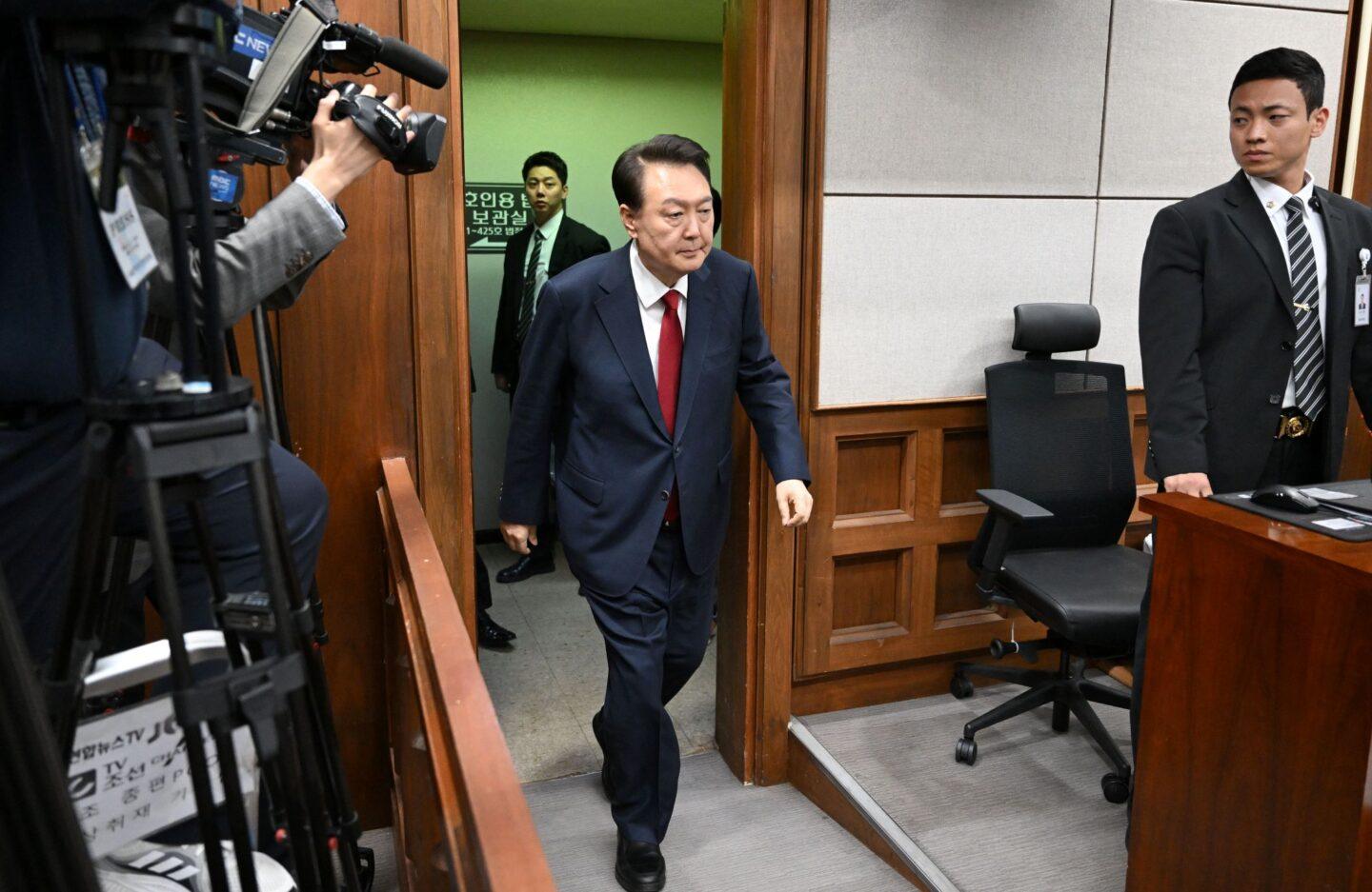 Były prezydent Yoon Suk-Yeol przed sądem