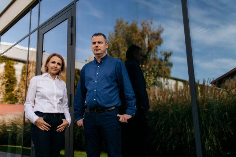 Magdalena i Marcin Gródek, założyciele Betasi