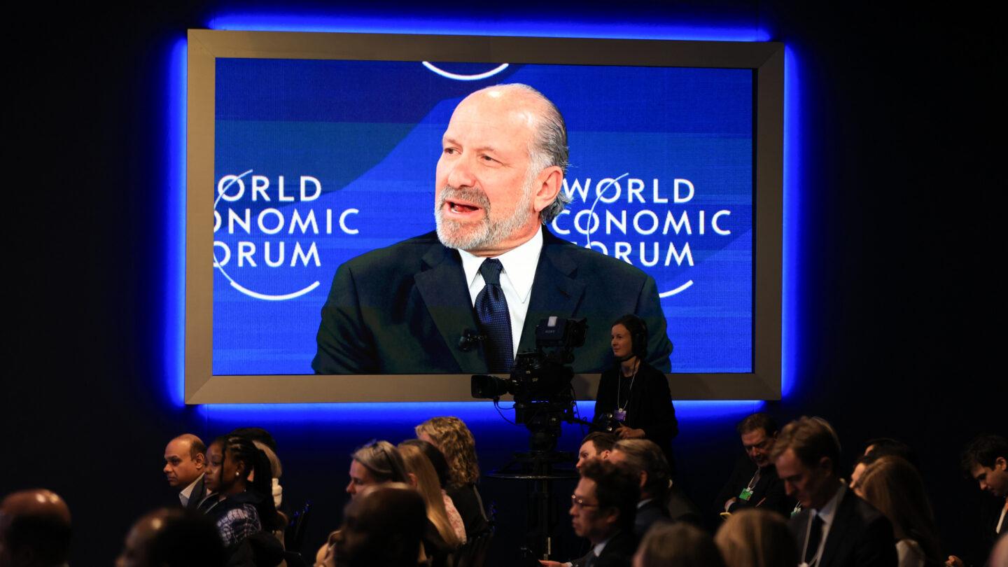 Howard Lutnick w Davos