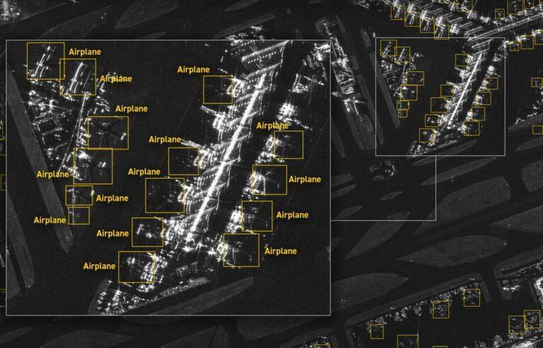 Zdjęcie SAR opisane przez polską firmę Satim
