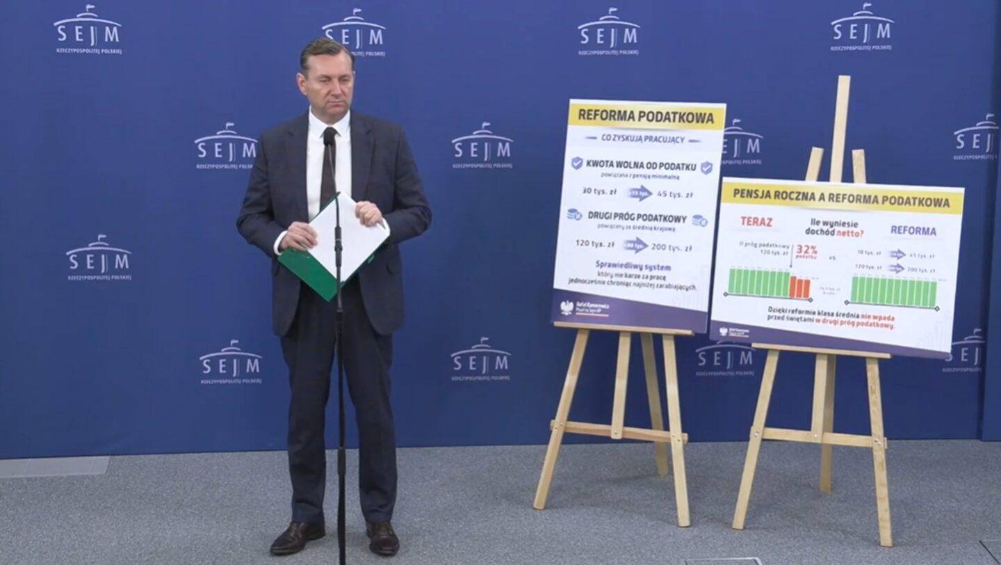 Poseł Rafał Komarewicz z Polski 2050