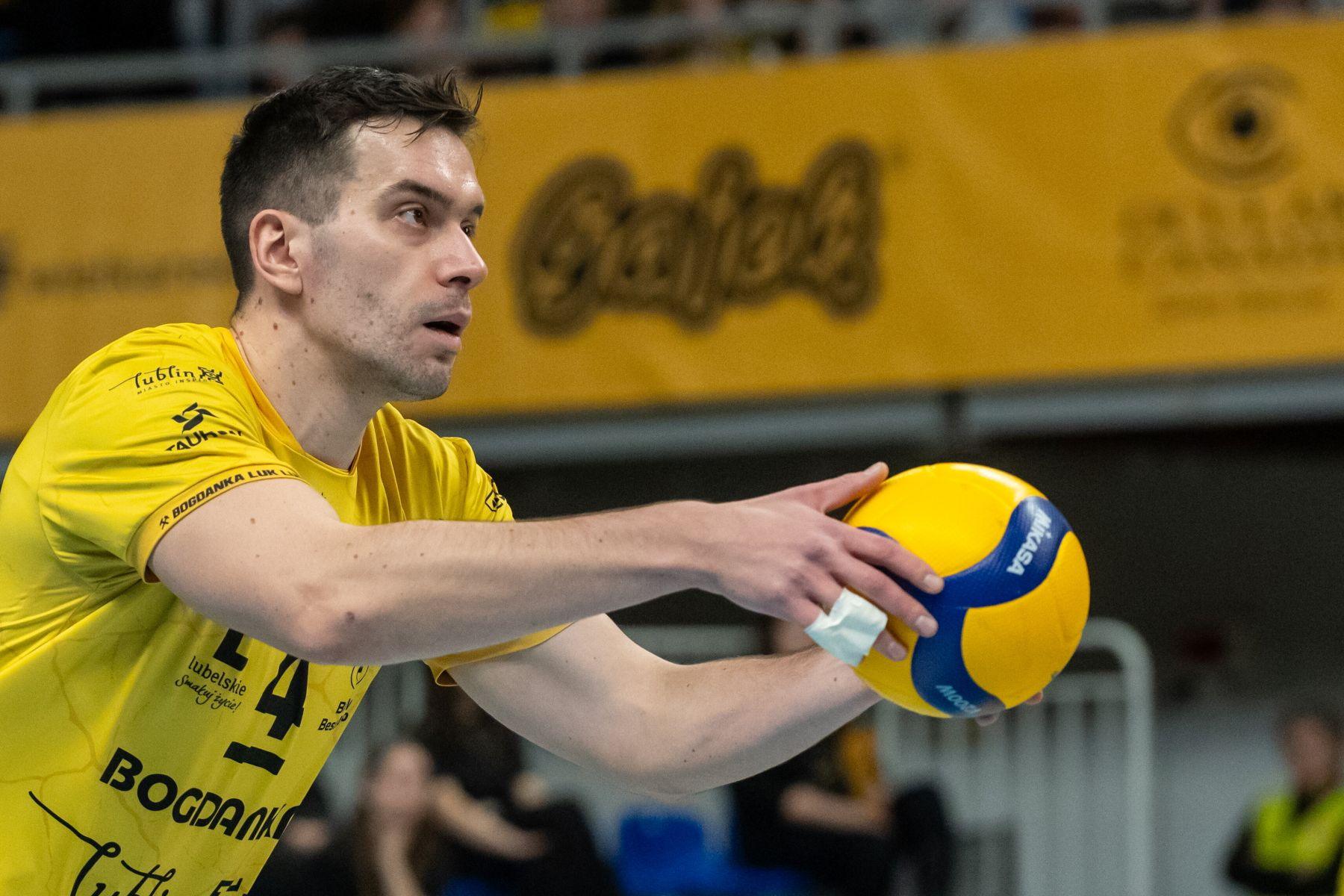 Marcin Komenda, kapitan siatkarskiej drużyny Bogdanka Luk Lublin