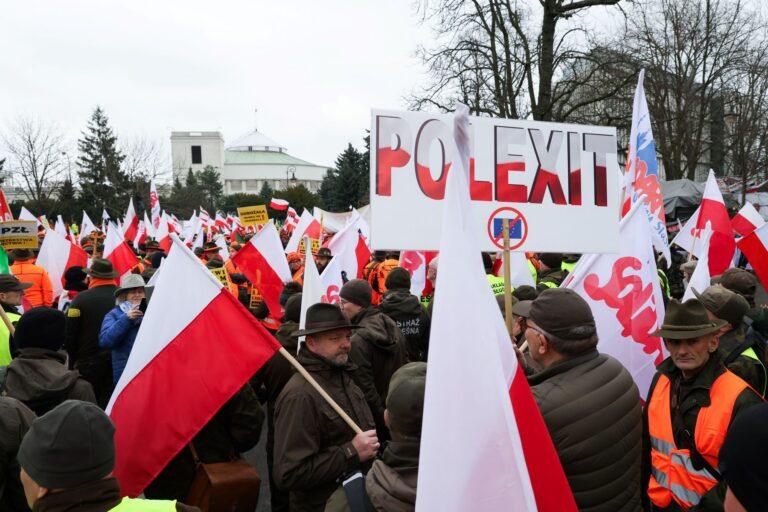 Rolnicze protesty postulujące wyjście Polski z Unii Europejskiej
