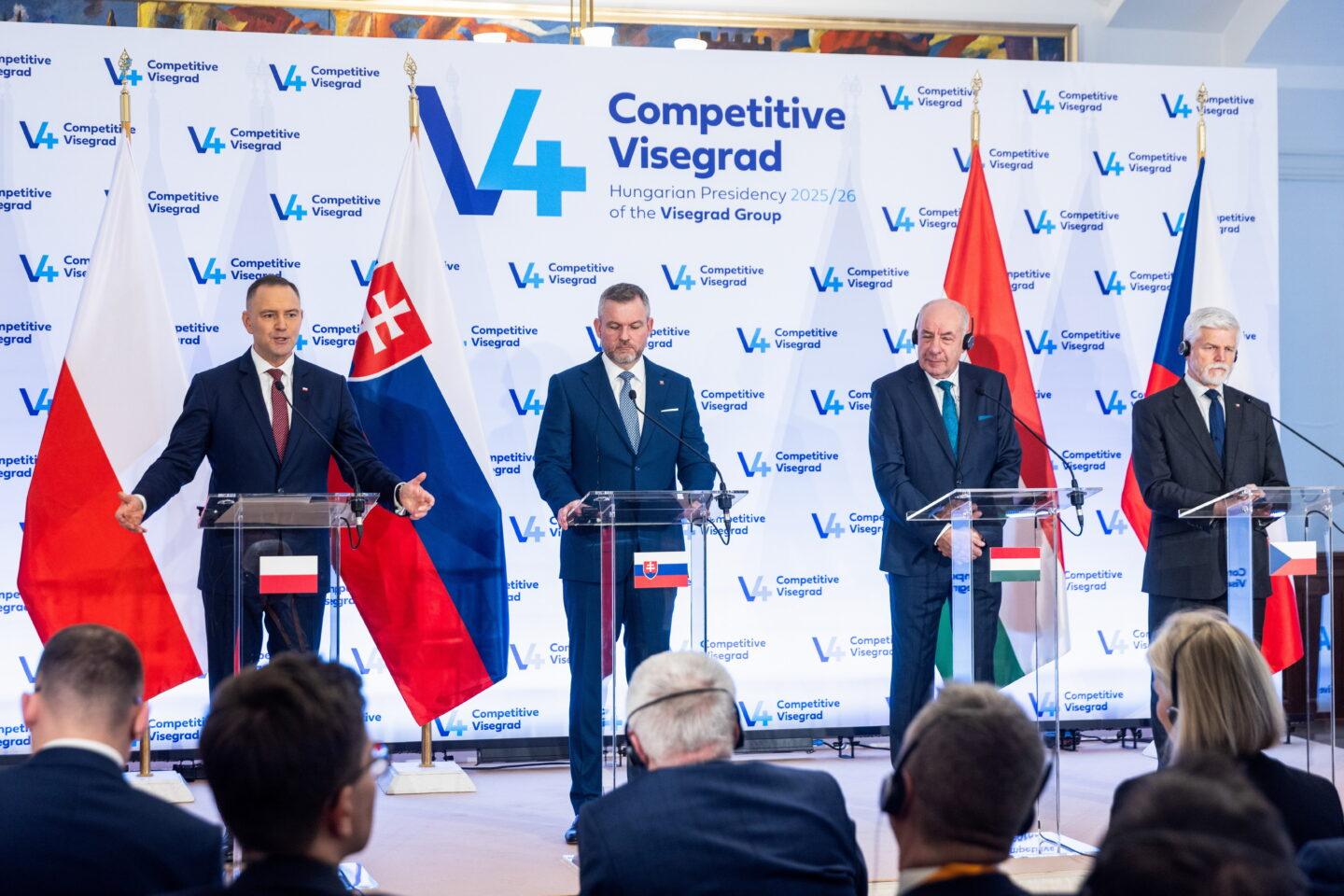 Ostrzyhom na Węgrzech. Spotkanie prezydentów państw Grupy Wyszehradzkiej