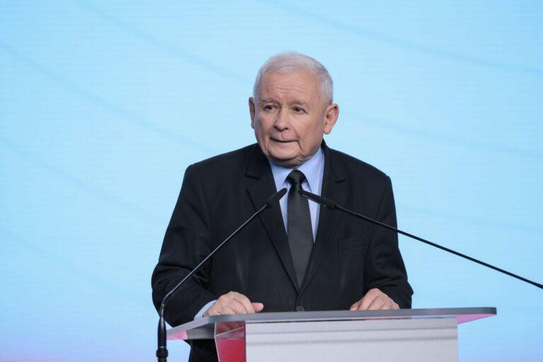 Prezes PiS Jarosław Kaczyński