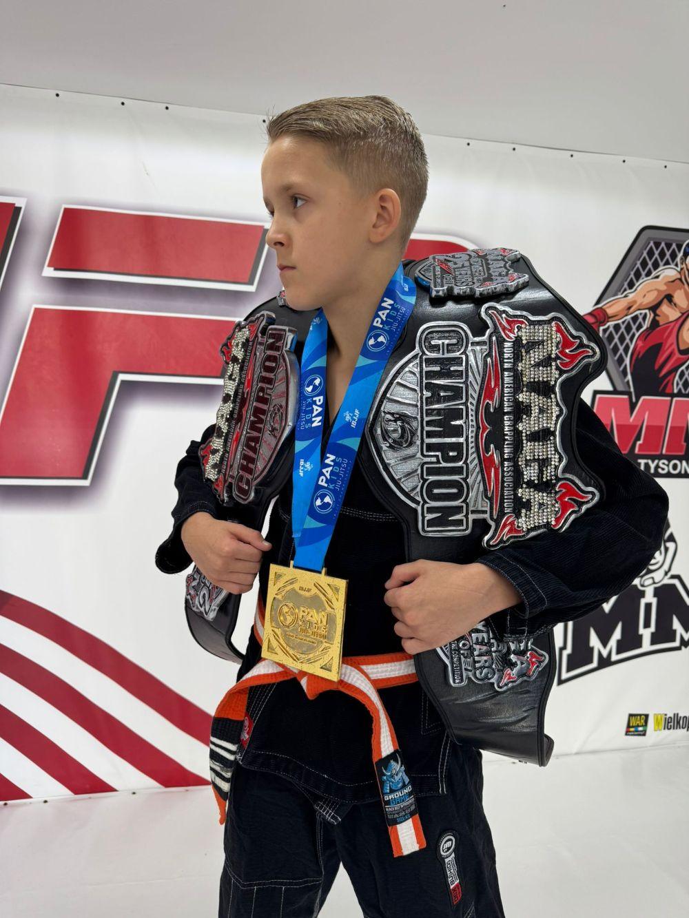 Tyson Kwiatkowski, młody polski mistrz sztuk walki