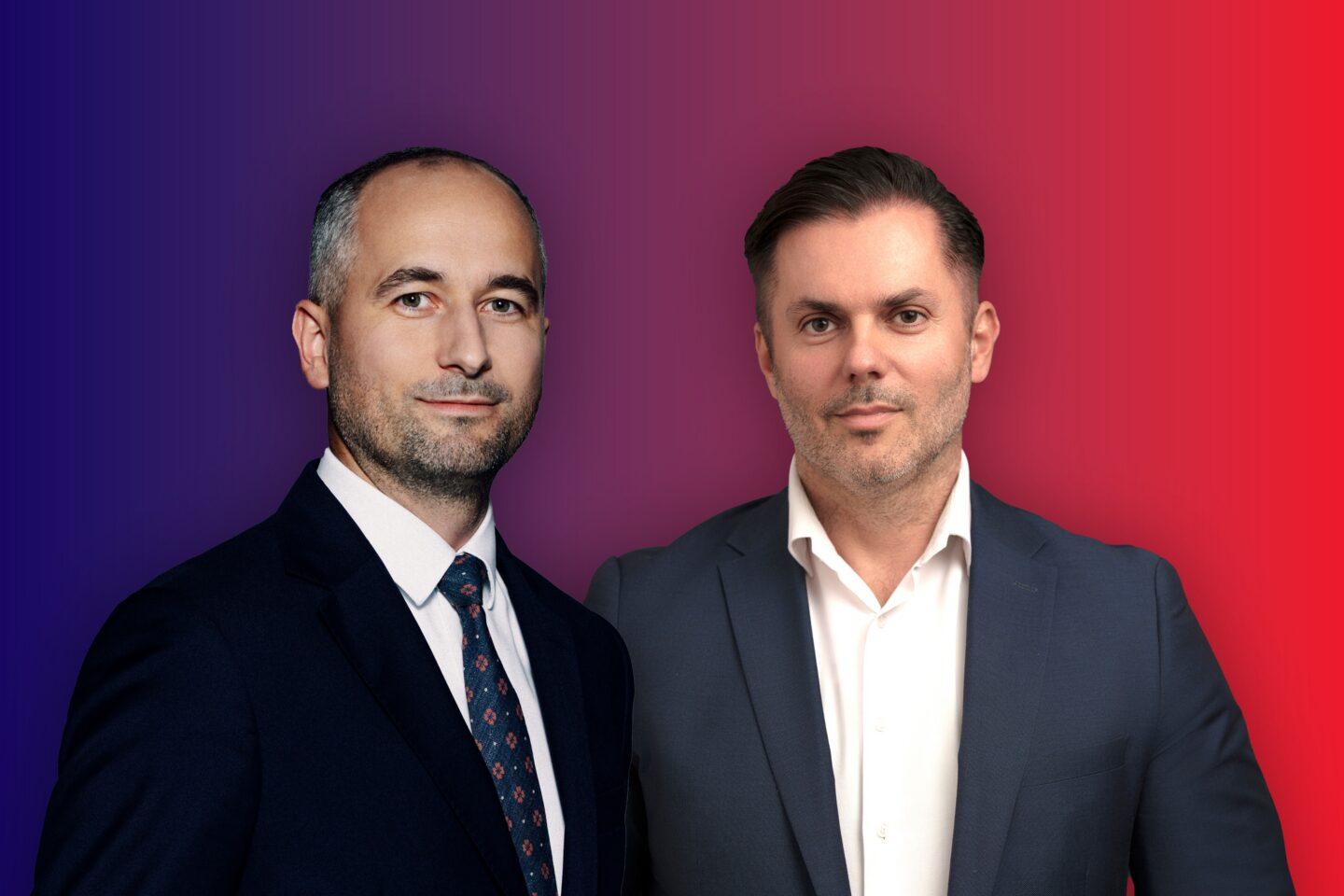 Bartosz Kwiatkowski, partner w Enterprise Investors, oraz Artur Krawczyk, prezes Unity Care