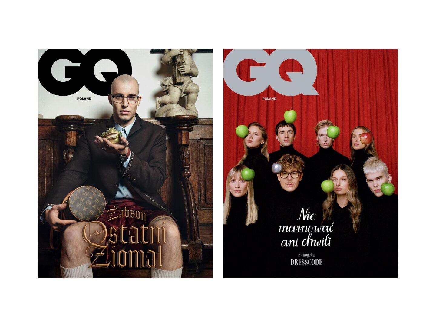 Okładka drugiego numeru magazynu GQ Poland