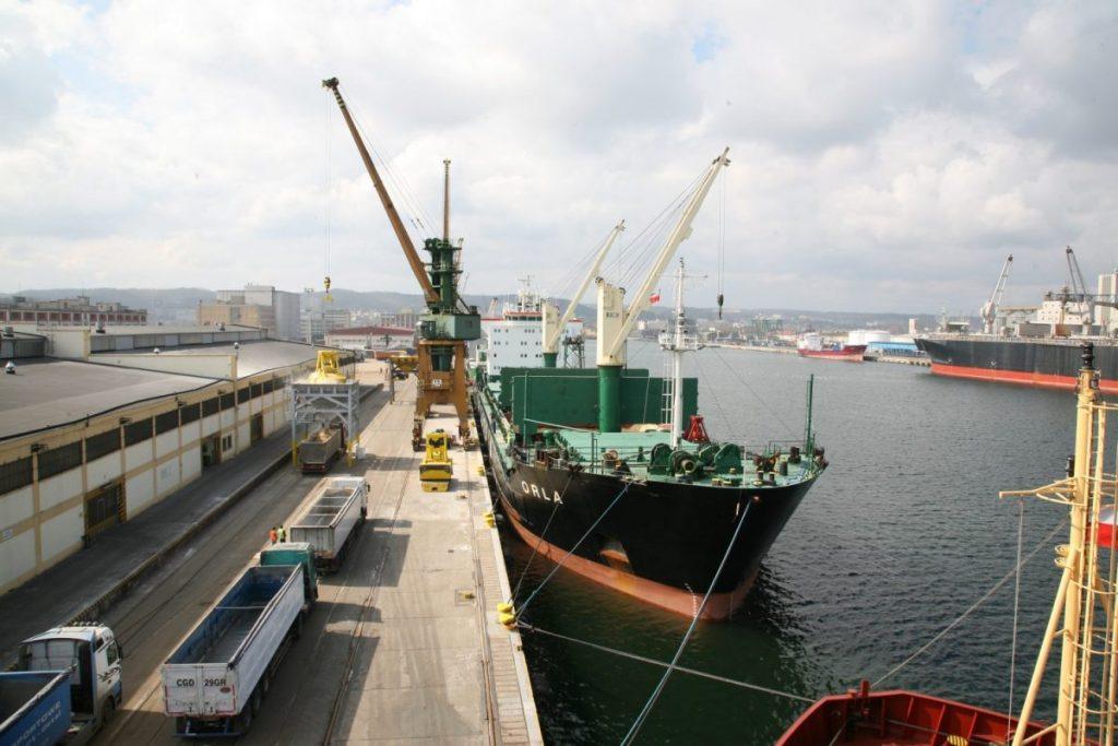 Port w Gdyni należący do OT Logistics