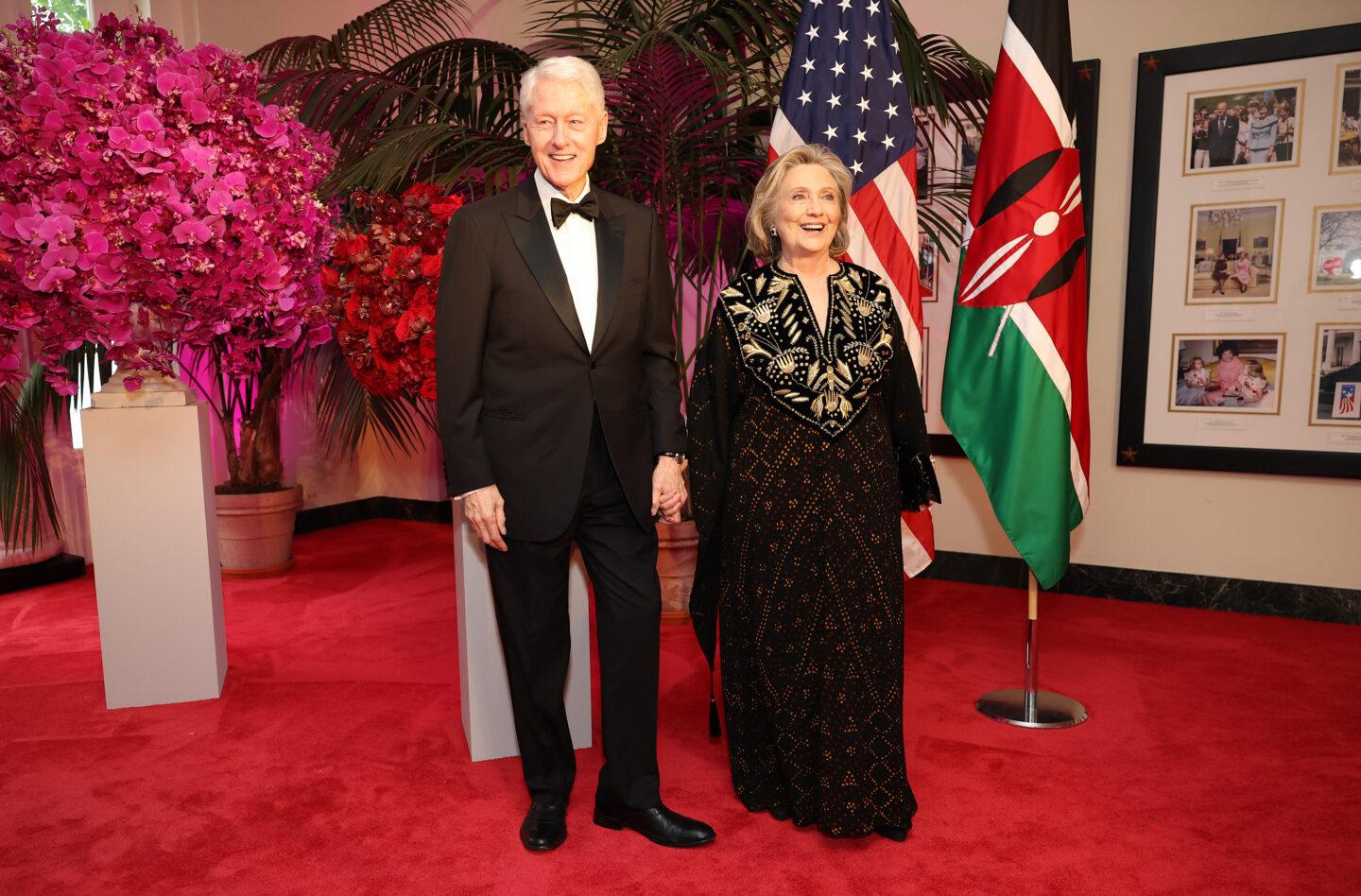 Były prezydent USA Bill Clinton oraz jego żona, była sekretarz stanu USA Hillary Clinton