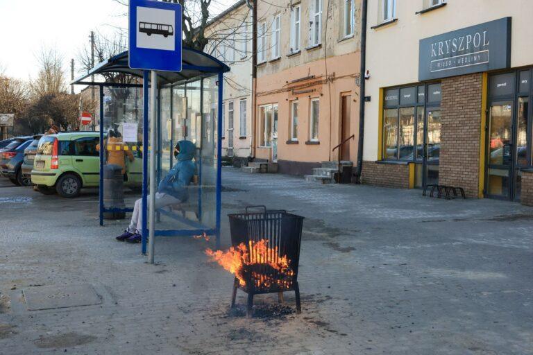 Koksowniki na ulicach Ozorkowa