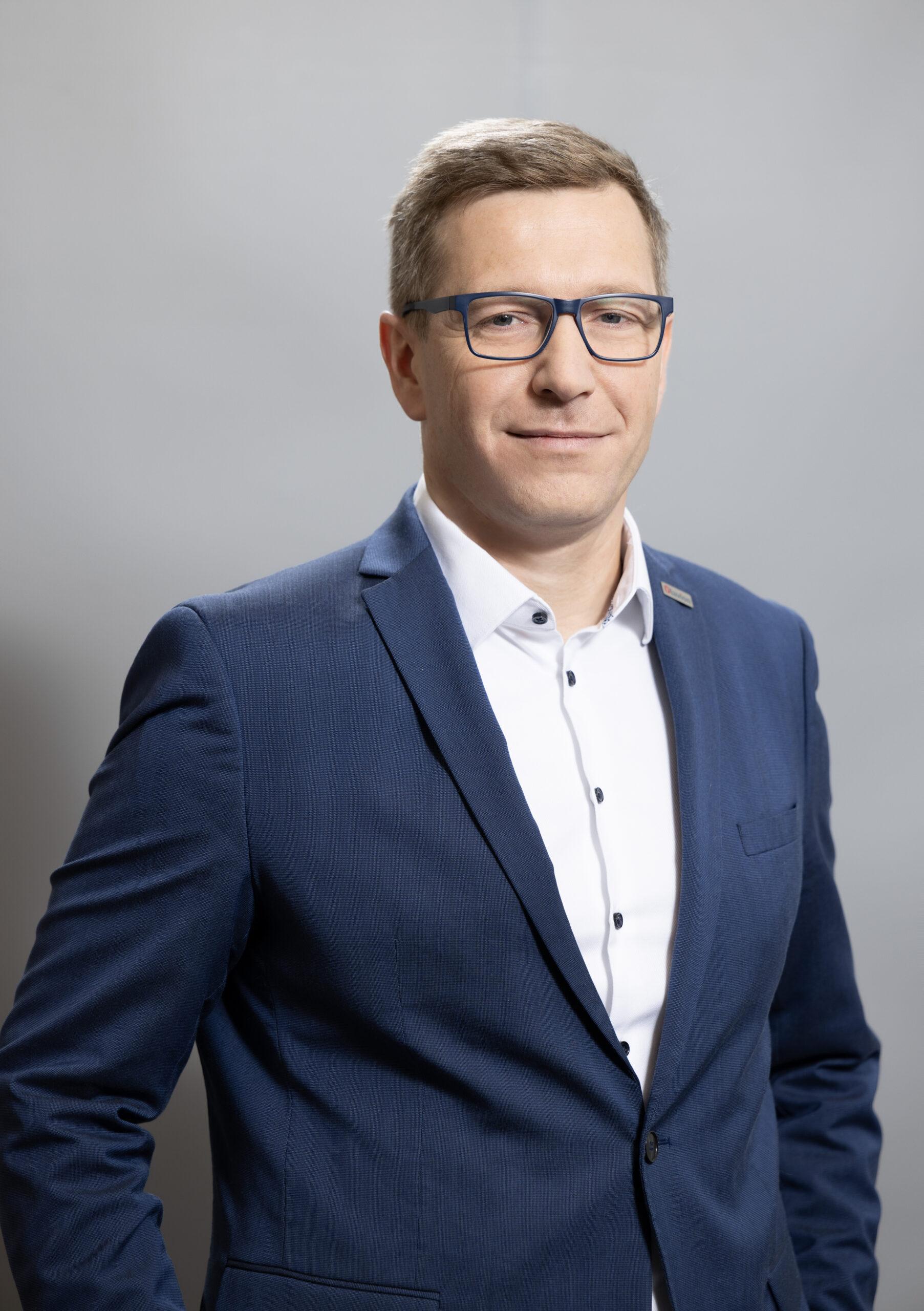 Marcin Bielawa, prezes spółki Olavion