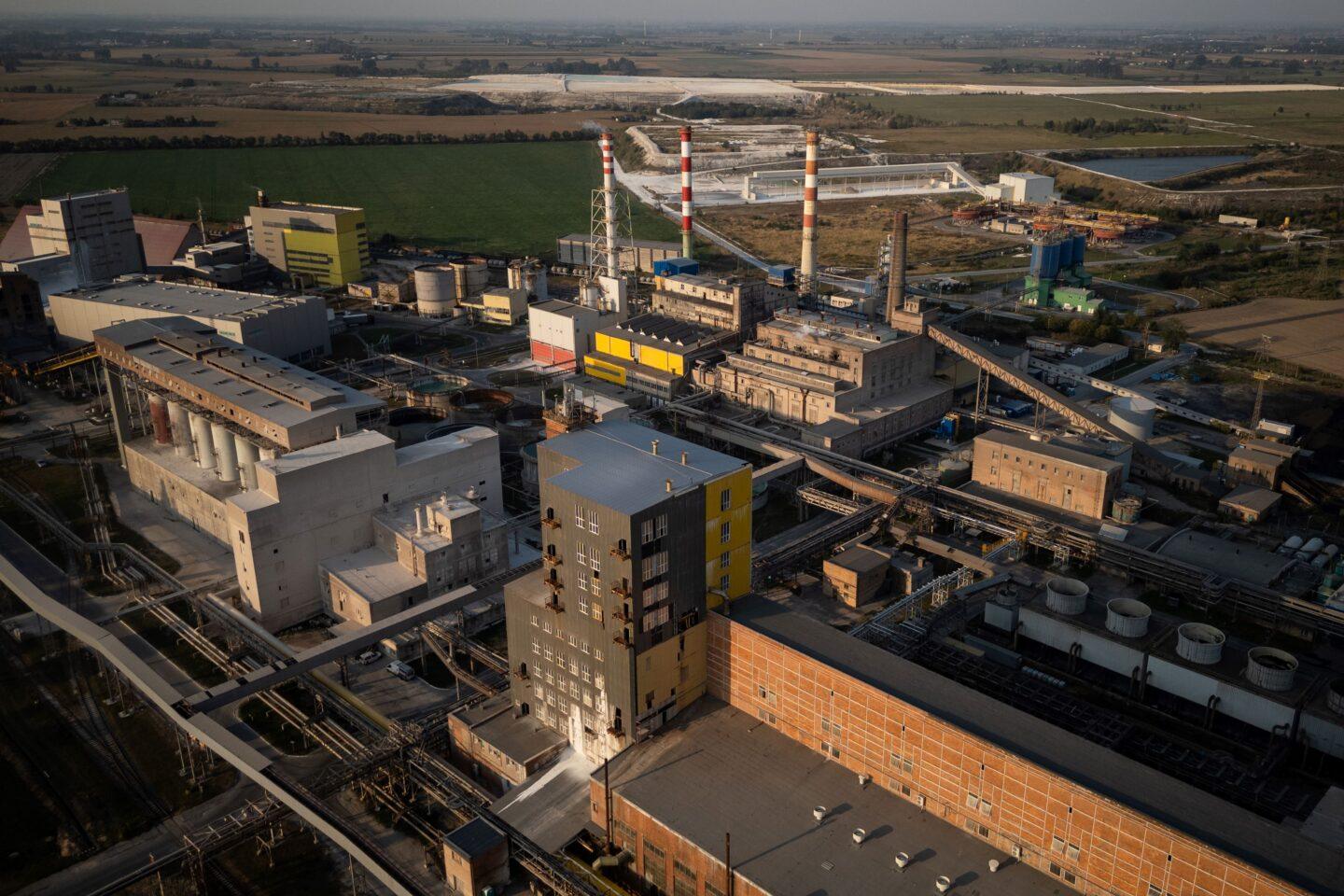 Fabryka sody w Janikowie z grupy Qemetica