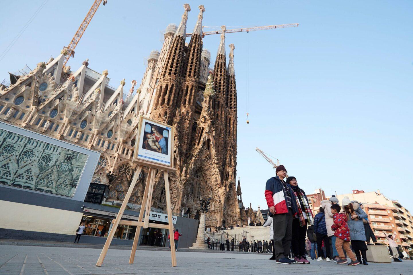Sagrada Familia w Barcelonie