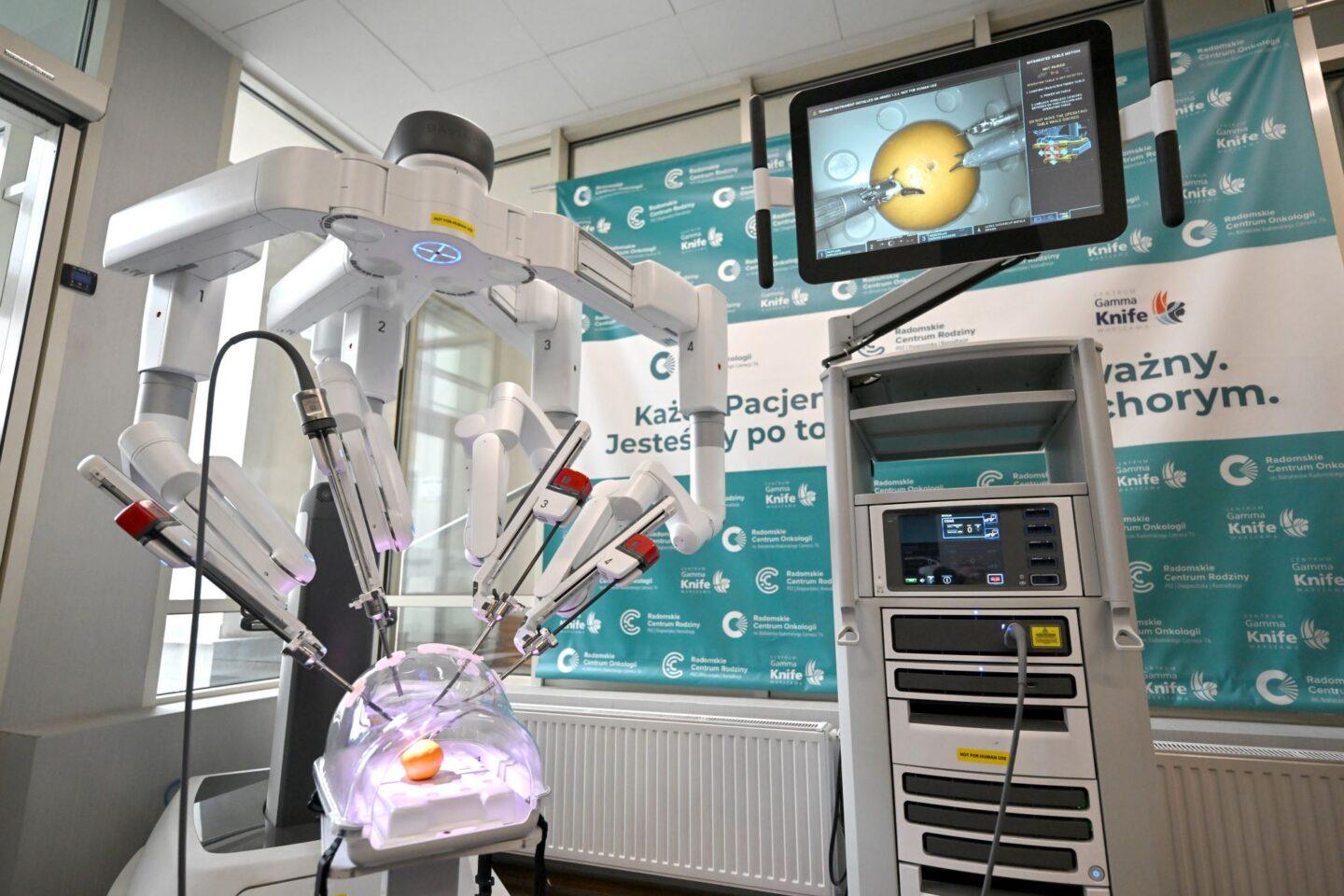 Robot da Vinci w Radomskim Centrum Onkologii