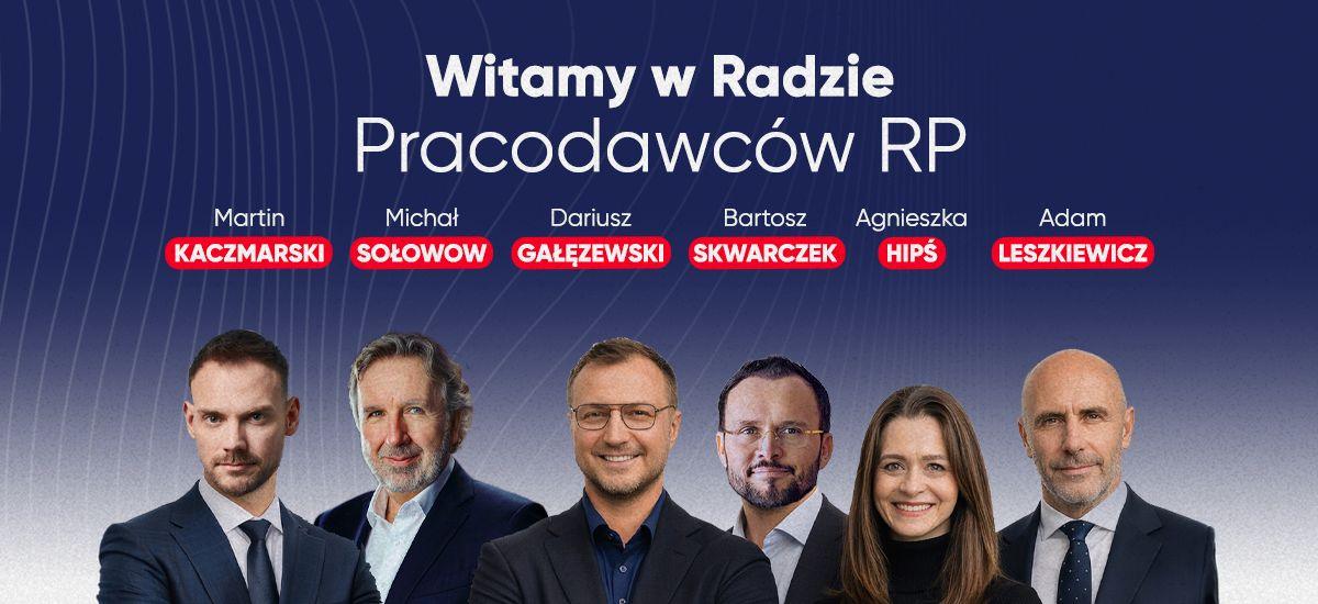 Nowi członkowie Rady Pracodawców RP.