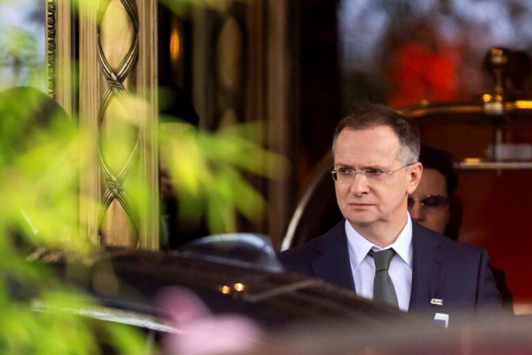 Władimir Medinski, główny rosyjski negocjator