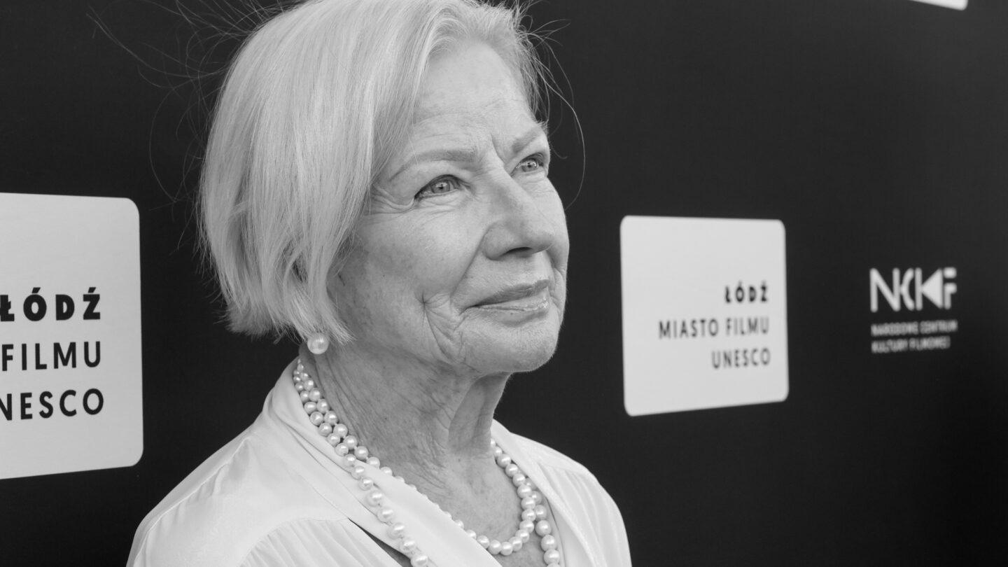 Bożena Dykiel w 2025 r. na odsłonięciu swojej gwiazdy w Łódzkiej Alei Gwiazd przy ulicy Piotrkowskiej
