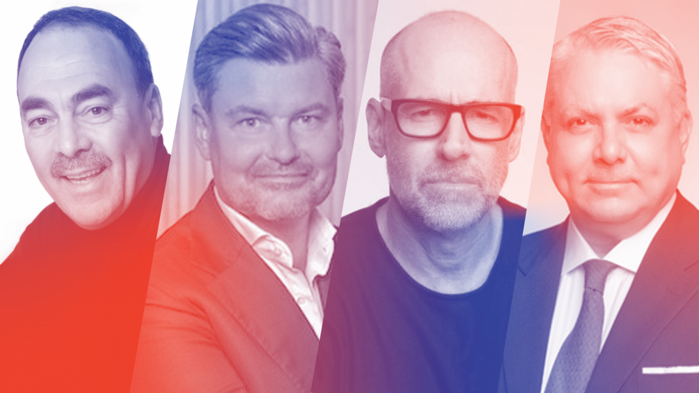 Na zdjęciu od lewej: Joe Schoendorf, Krzysztof Krawczyk, Scott Galloway, Peter Bosek