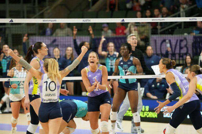 Mecz siatkarski w amerykańskiej lidze LOVB