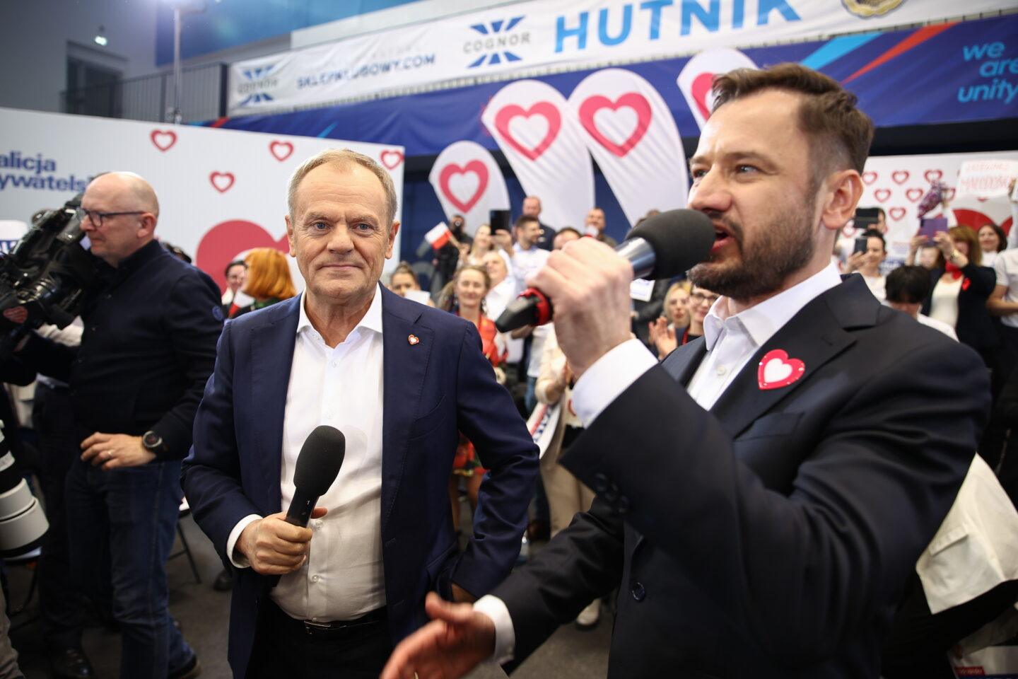 W 2024 roku Donald Tusk wsparł kandydaturę Aleksandra Miszalskiego
