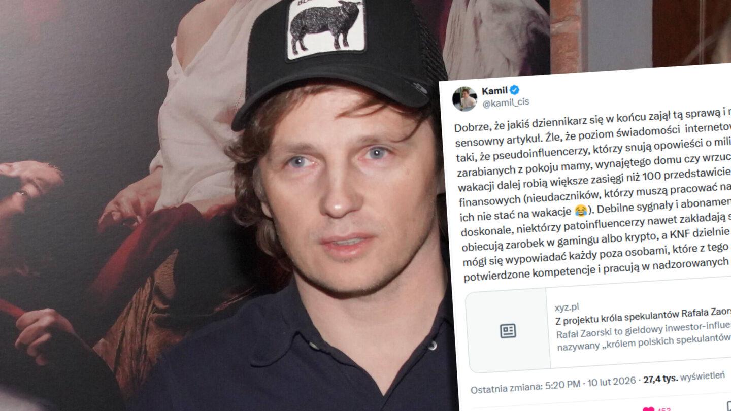 Komentarz Kamila Cisowskiego na tle zdjęcia Rafała Zaorskiego