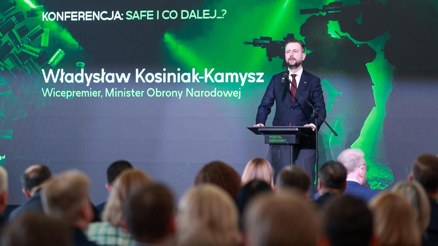 Władysław Kosiniak-Kamysz na konferencji poświęconej programowi SAFE