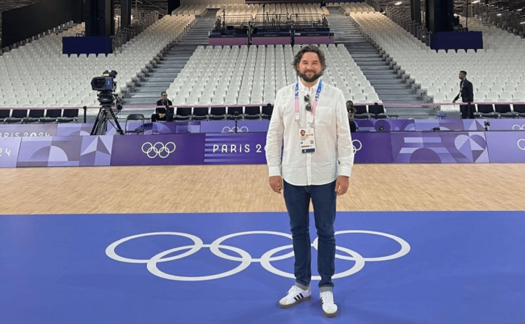 Łukasz Wróbel, prezes firmy VolleyStation