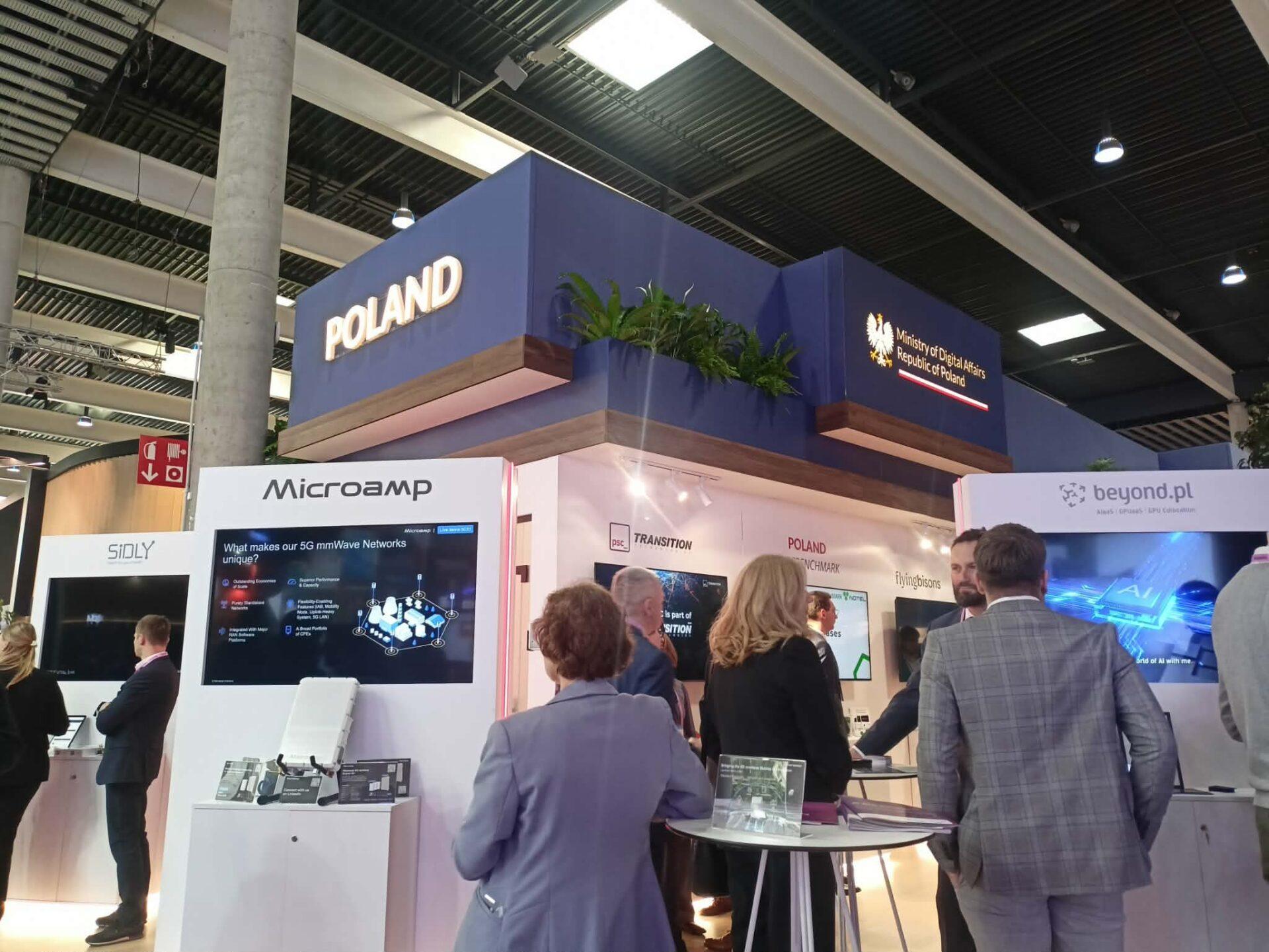 Polski pawilon na MWC w Barcelonie w 2026 r.