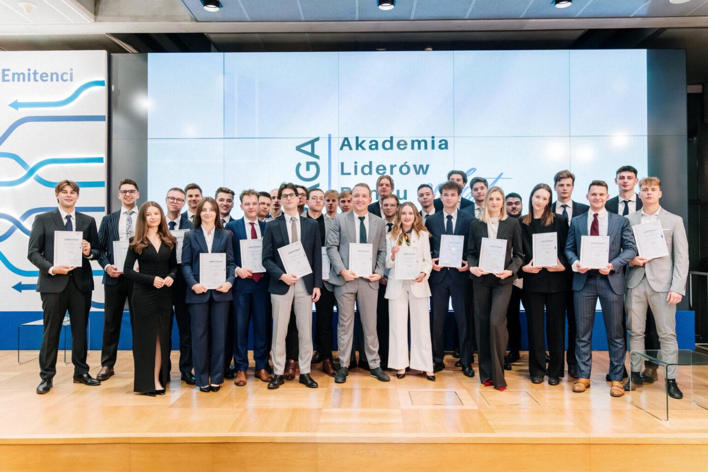 Uczestnicy Akademii Liderów Rynku Kapitałowego