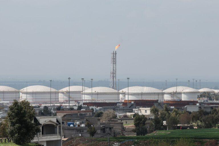 Rafineria w Erbilu w Kurdystanie