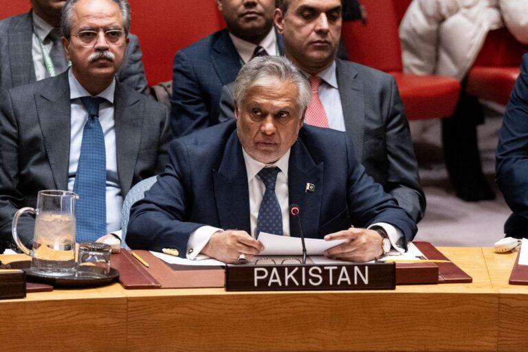 Minister spraw zagranicznych Pakistanu Ishaq Dar