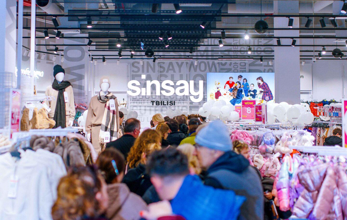 Sklep Sinsay (LPP) w Tbilisi w Gruzji otwarty w 2025 r.