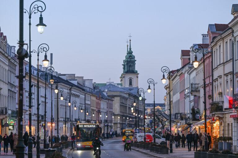 Ulica Nowy Świat w Warszawie