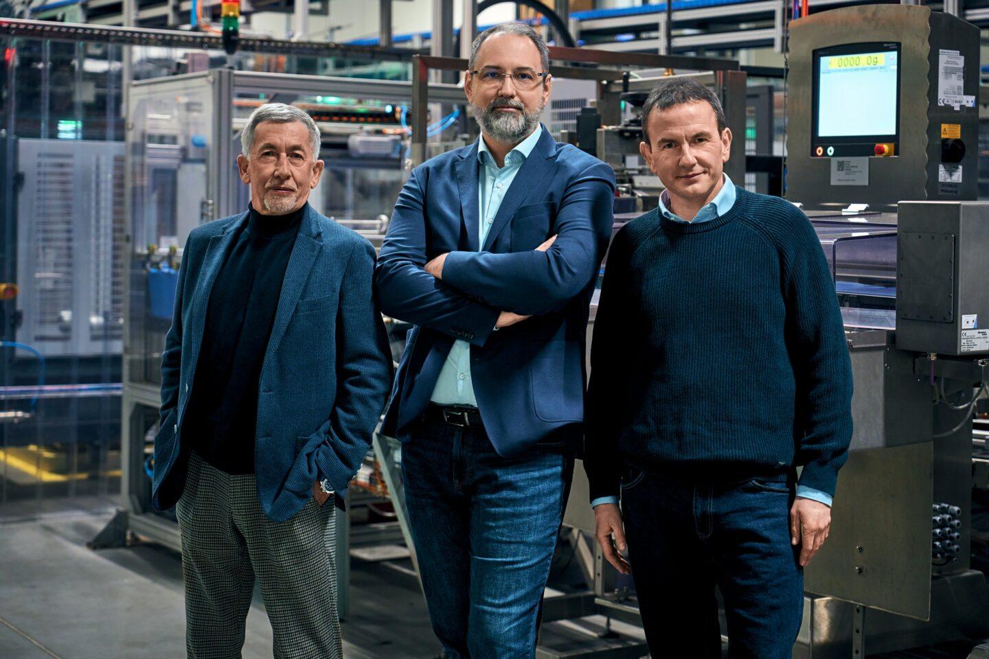 Fundusz Pomerangales i jego szefowie: Krzysztof Łukasik, Grzegorz Gawlik i Tomasz Łasecki