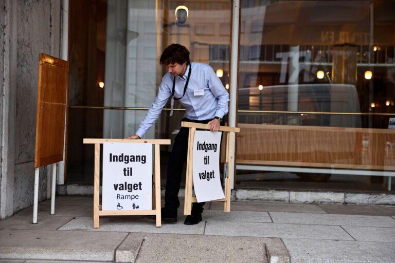 Lokal wyborczy w Danii