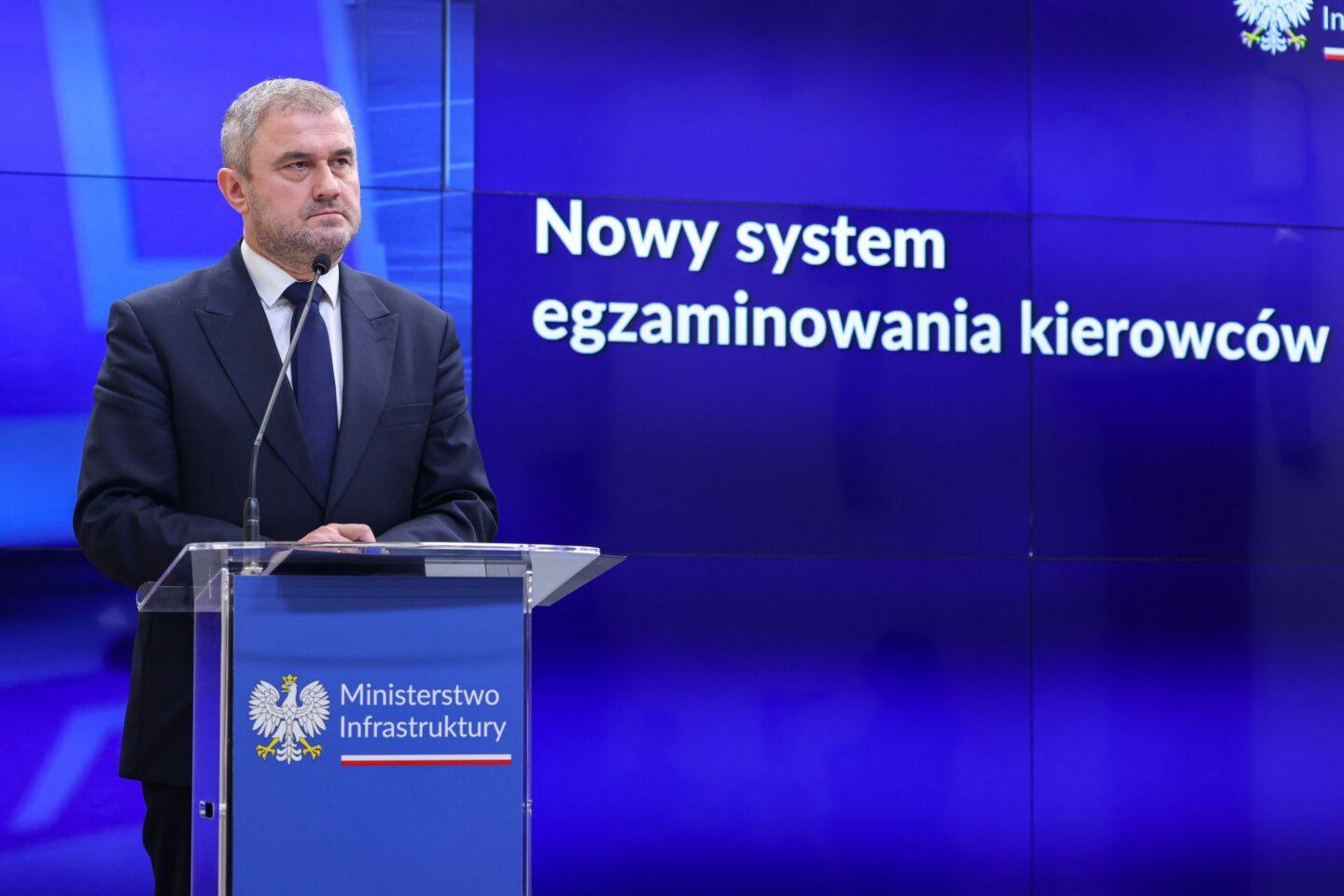 Wiceminister infrastruktury Stanisław Bukowiec