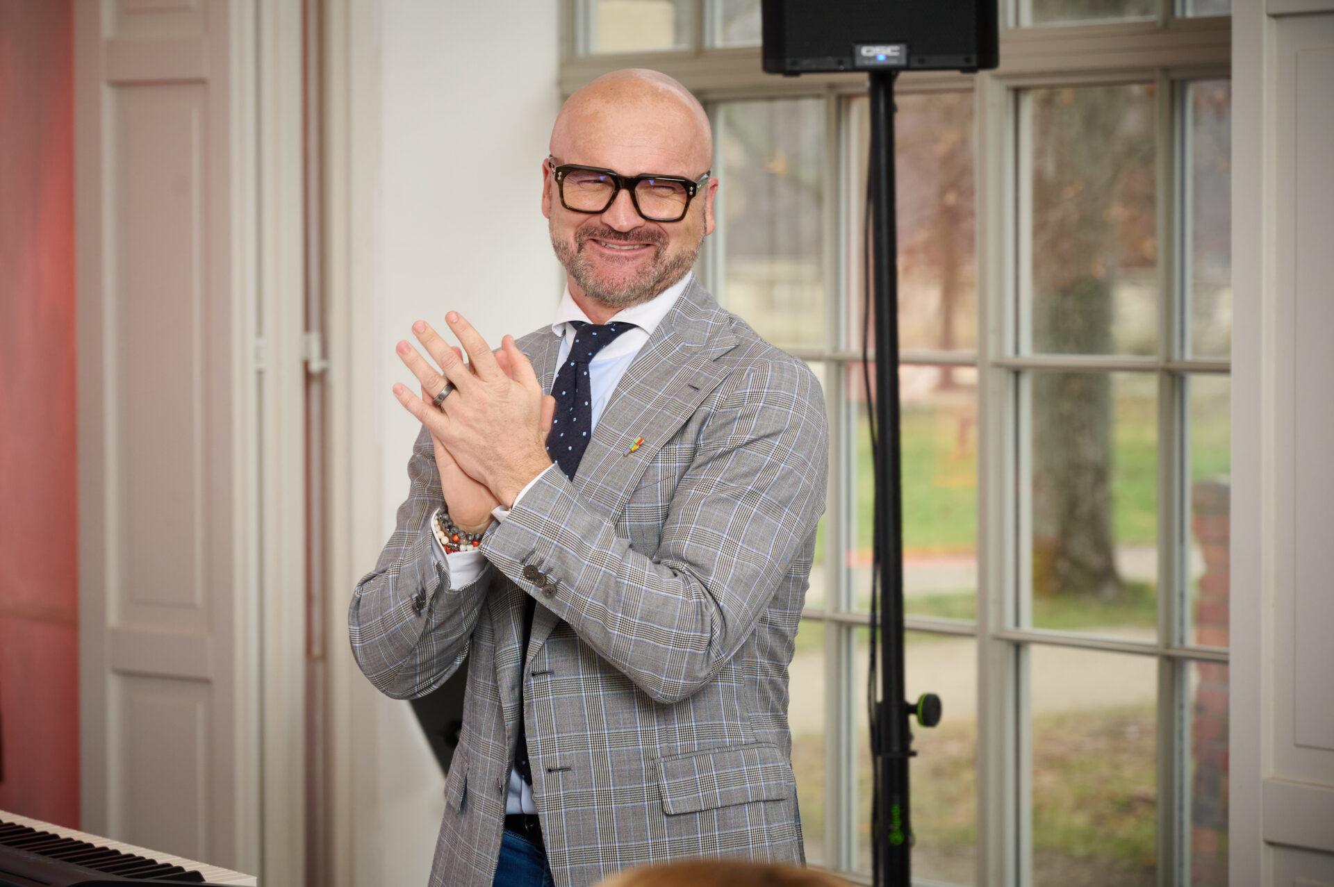 Rafał Brzoska, prezes InPost i prezes Rafał Brzoska Foundation