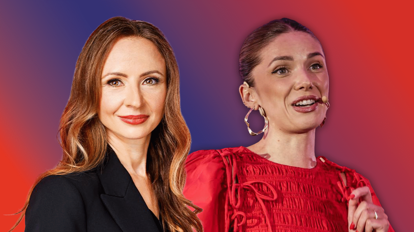 Od lewej: Agnieszka Dziemianowicz-Bąk, Stefanie Sword-Williams