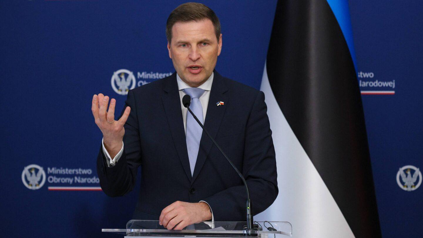 Minister obrony Estonii Hanno Pevkur