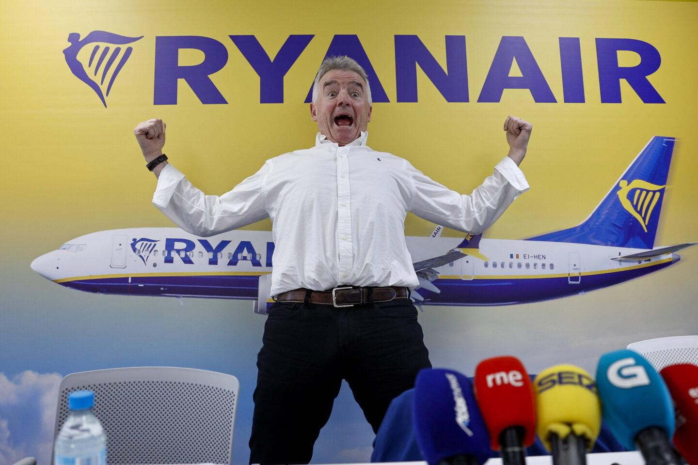 Michael O'Leary, dyrektor generalny linii Ryanair