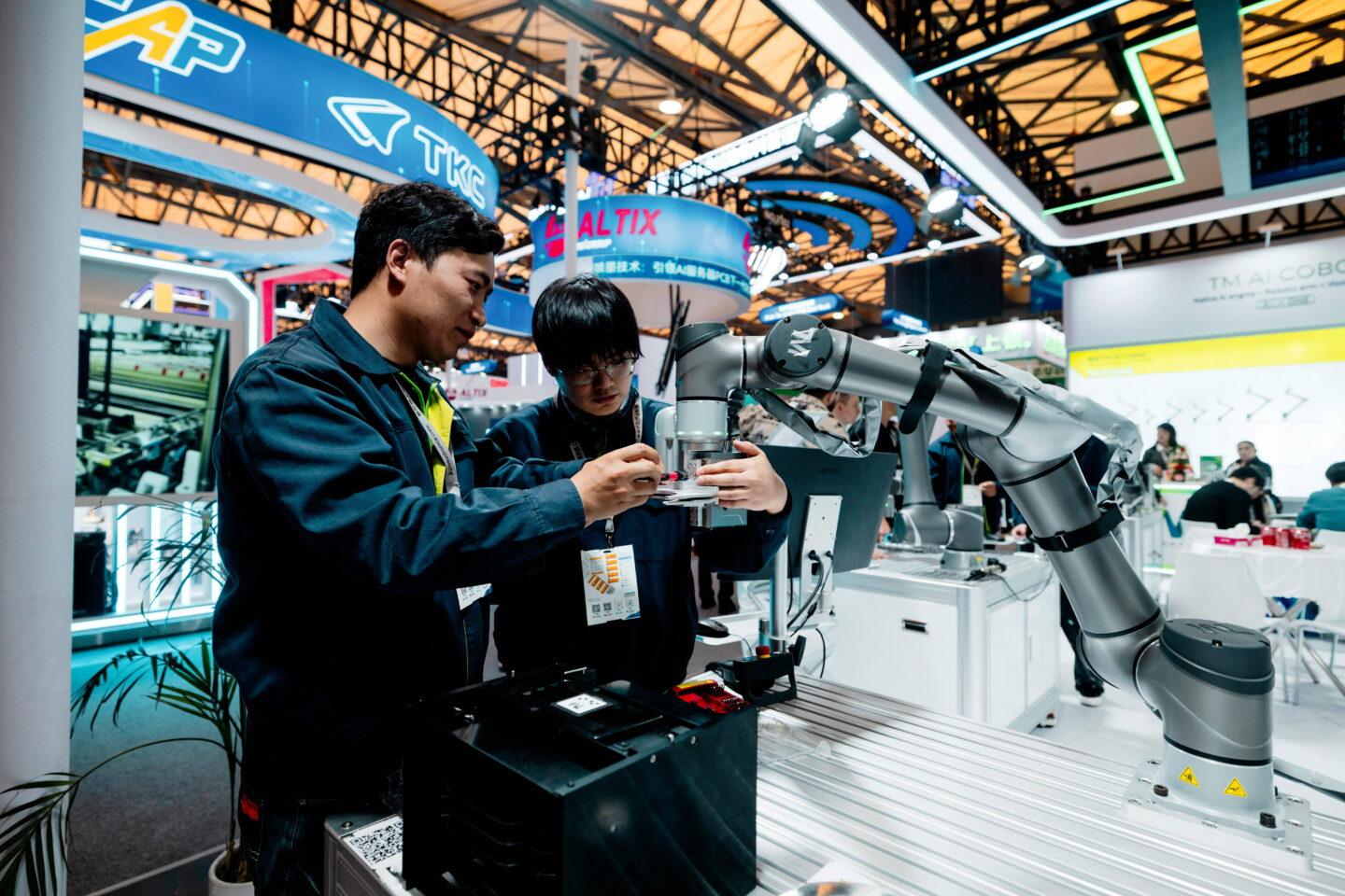 robot chiński, technologie, patenty