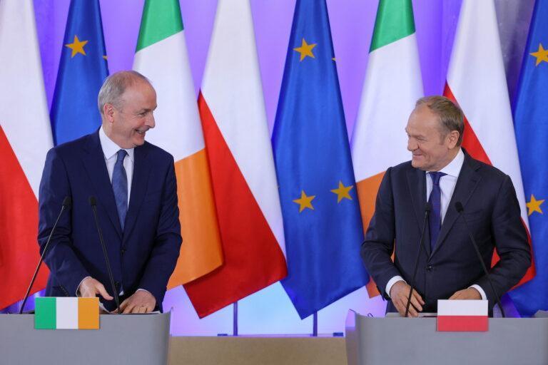 Donald Tusk, Micheal Martin