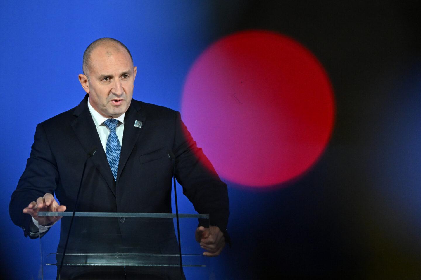 Rumen Radew, były prezydent Bułgarii, obecnie lider nowej koalicji Postępowa Bułgaria.