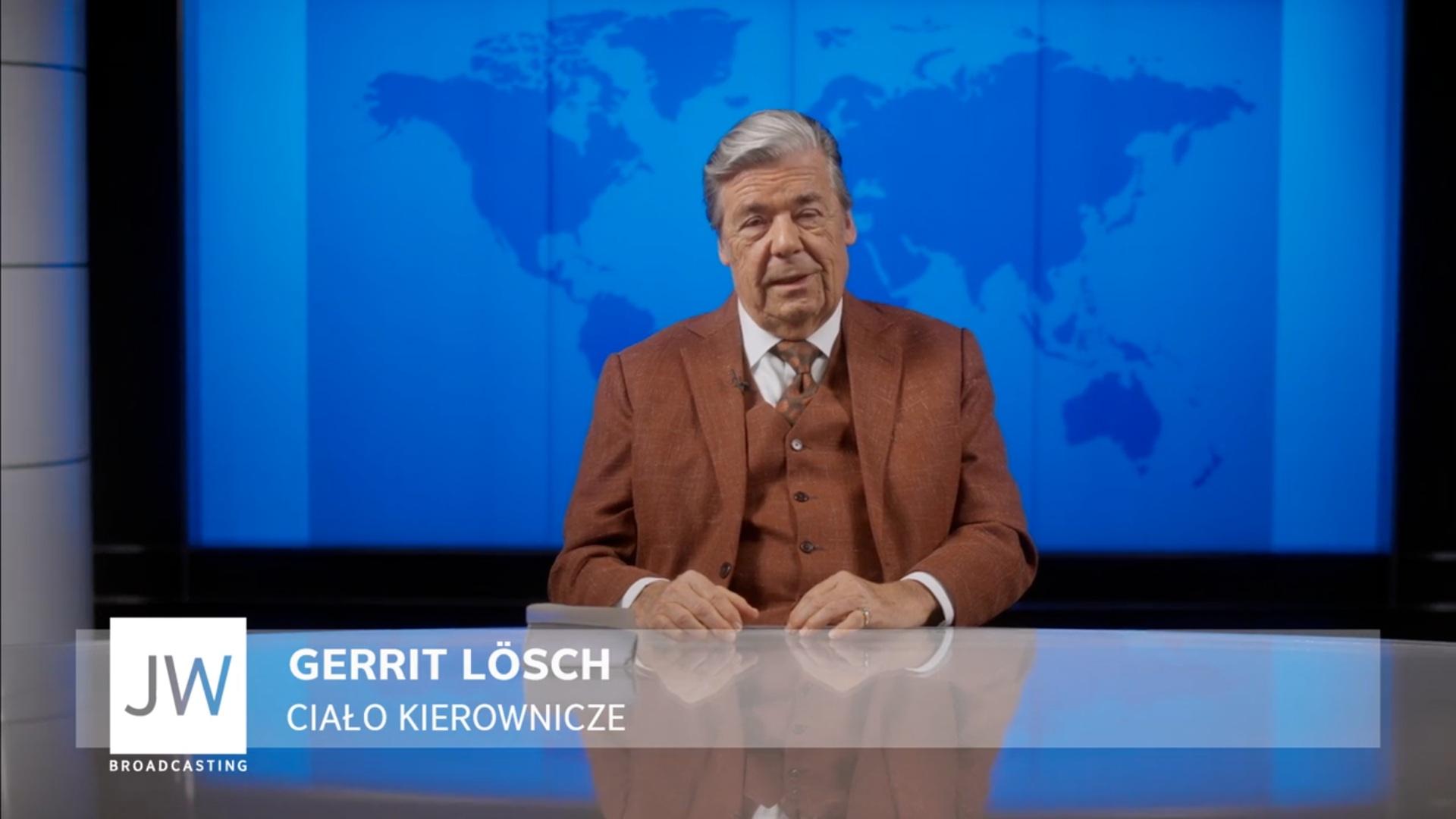 Gerrit Lösch, członek Ciała Kierowniczego Świadków Jehowy