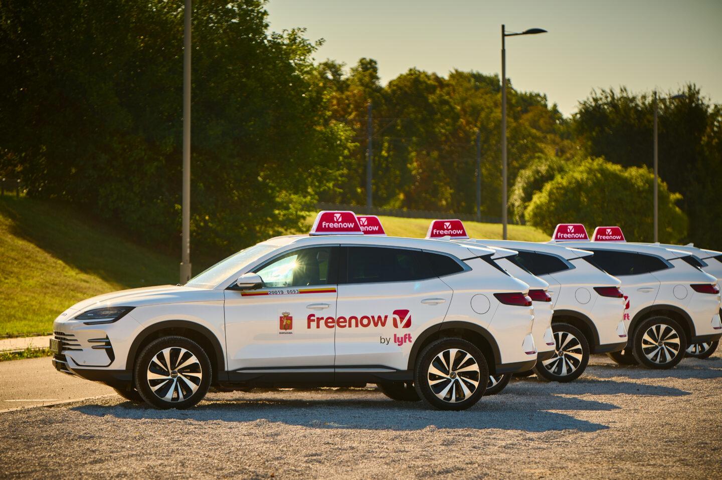 Taksówki Freenow, fot. mat. pras.