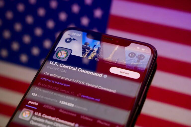 Konto CENTCOM w serwisie X