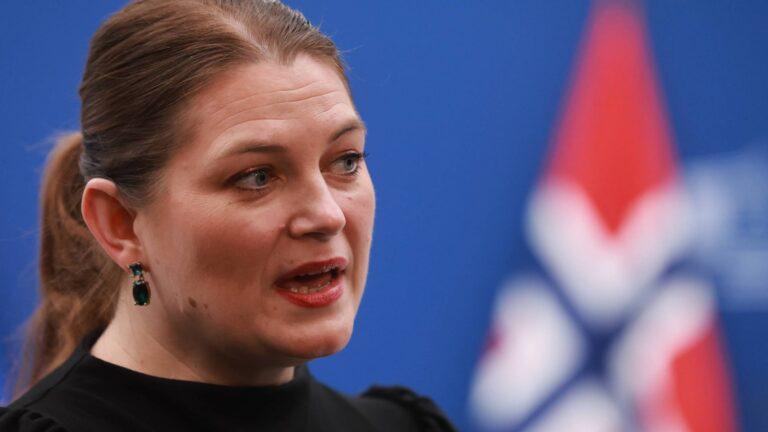 Norweska minister handlu i przemysłu Cecilie Myrseth