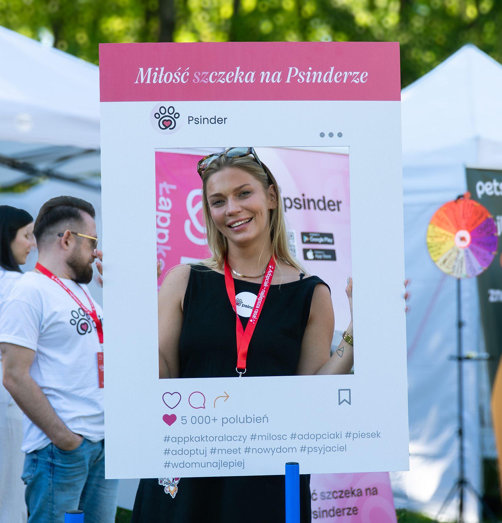 Promocja Psindera podczas pikniku miejskiego